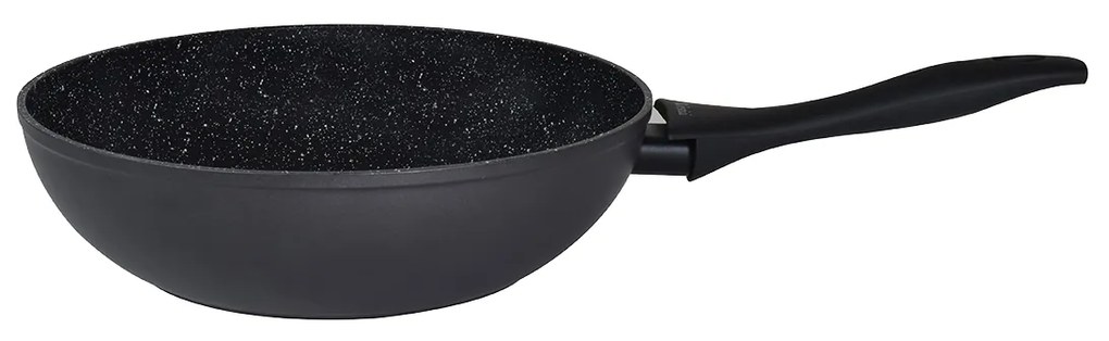 Τηγάνι Wok 01-6099 Magma 28Cm Αλουμίνιο Black Estia 28cm Αλουμίνιο