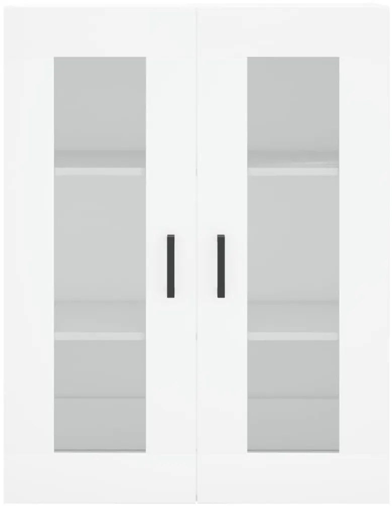 vidaXL Ντουλάπι Λευκό 69,5x34x180 εκ. από Επεξεργασμένο Ξύλο