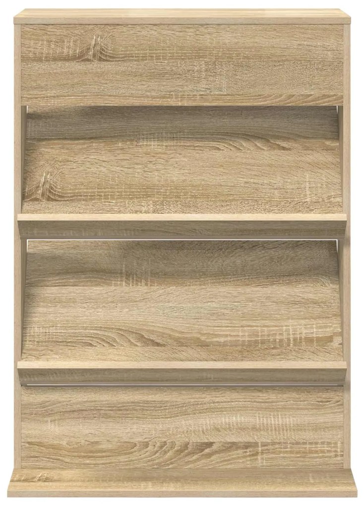 vidaXL Ράφι Περιοδικών Δρύς Sonoma 70 x 41 x 96 εκ. Επεξεργασμένο ξύλο