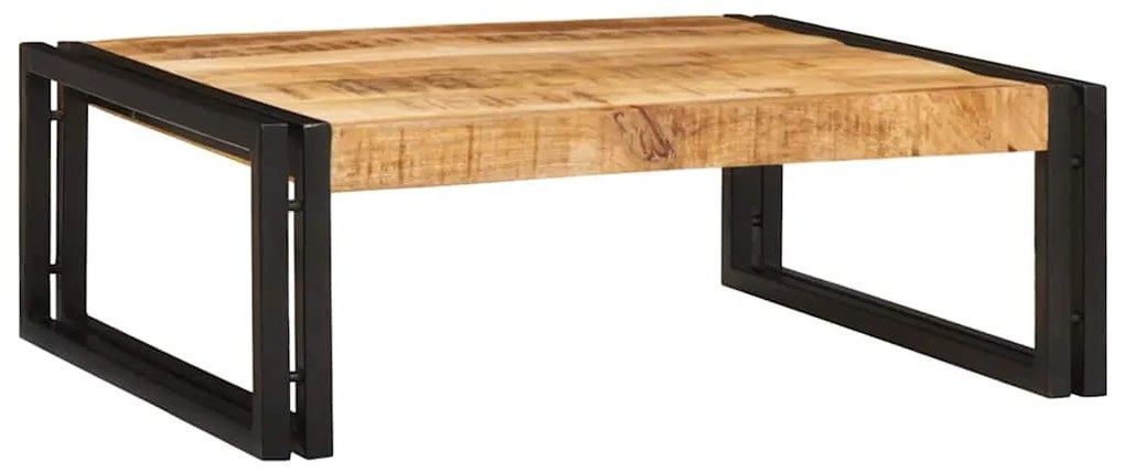 vidaXL Ράφι μπάνιου 65 x 50 x 23 εκ Μασίφ ξύλο μάνγκο και σίδερο
