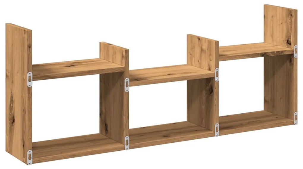 Ντουλάπι Τοίχου Αρτισιανή Δρυς 100x18x40 εκ. Επεξεργασμένο Ξύλο - Καφέ