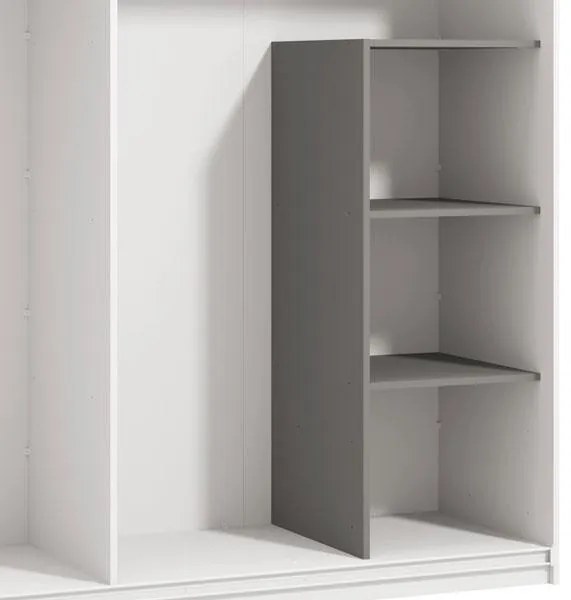 Σετ Ράφια FUP Γκρί Γραφίτης 46,5x45,5x116,5 εκ. 46.5x45.5x116.5 εκ.