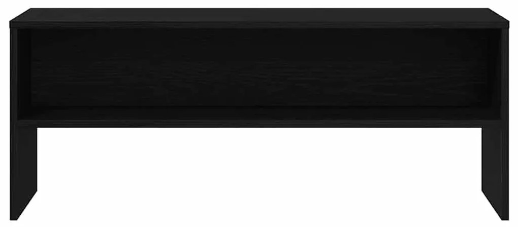 vidaXL ντουλάπι τηλεόρασης  Μαύρη δρυς 100x40x40 cm Κατασκευασμένο ξύλο