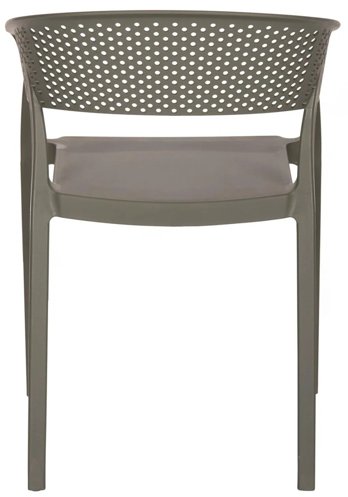 ΠΟΛΥΘΡΟΝΑ ΠΟΛΥΠΡΟΠΥΛΕΝΙΟΥ PERFOE  DARK OLIVE 53,5x50,5x73Υεκ. 53.5x50.5x73 εκ.
