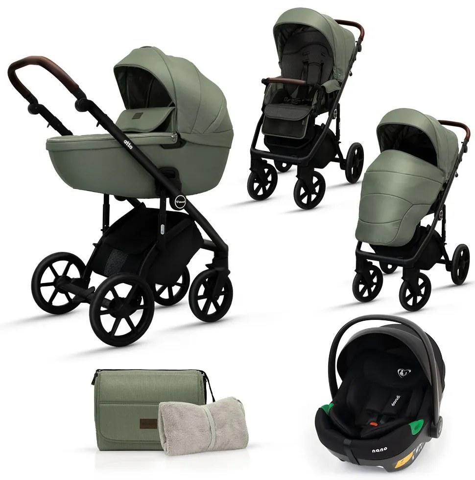 ΠΟΛΥΚΑΡΟΤΣΙ ΜΕ ΚΑΘΙΣΜΑ ΑΥΤΟΚΙΝΗΤΟΥ 3 ΣΕ 1 DOVADI ATTA MISTY MOOD dovatta3mm