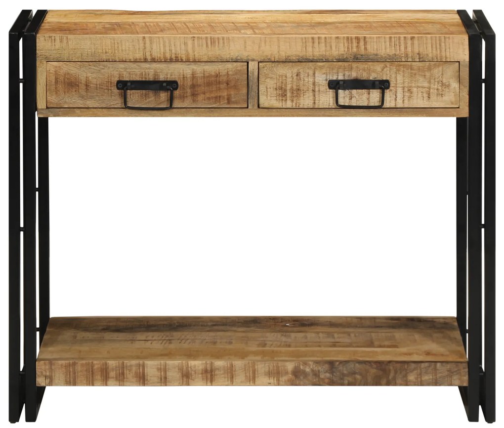 vidaXL Τραπέζι κονσόλας 90x33x75 εκ. Στρατηγικό Μάνγκο
