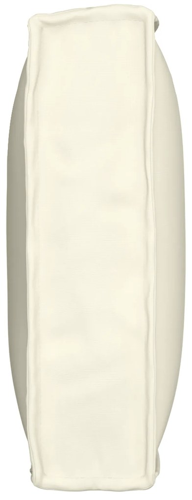 vidaXL Μαξιλάρι Παλέτας για πλάτη Κρεμ 80x40x12 cm Υφάσματα Οξφόρδης