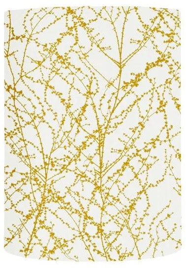 Καπέλο Φωτιστικού 1xE27 Ώχρα Κλαδιά Λινό Branches SH101022-F Ebb&amp;Flow SH101022-F Λευκό-Χρυσό