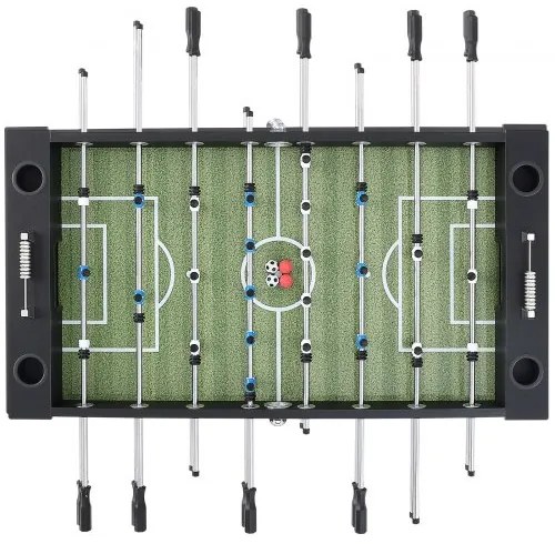 VEVOR Foosball Table, 55 inch Standard Size Foosball Table, Indoor Full Size Foosball Table for Home, Family, and Game Room, Soccer with Foosball Table Set, Includes 4 Balls and 4 Cup Holders