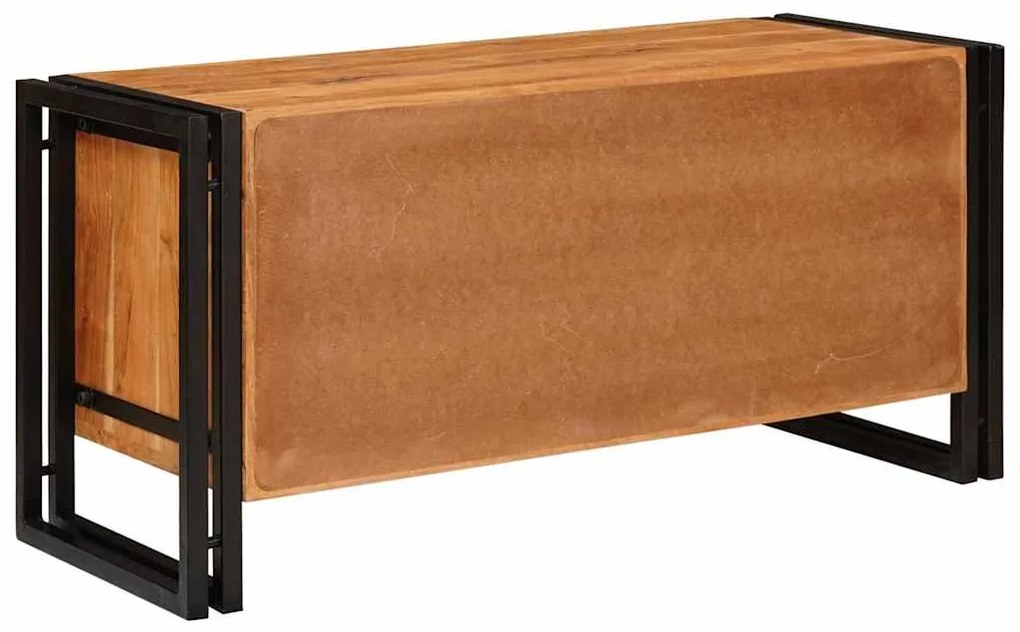 vidaXL Ντουλάπα Παπουτσιών Καφέ 90 x 38 x 45 εκ. Μασίφ ξύλο ακακίας