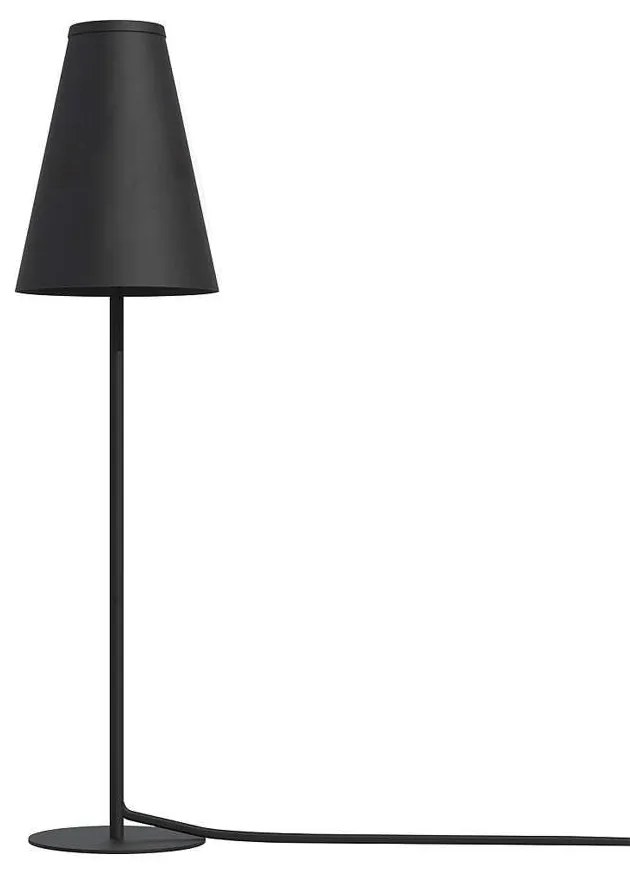 Φωτιστικό Επιτραπέζιο Trifle 7761 1xG9 max 10W Black Nowodvorski Aluminium, Cotton