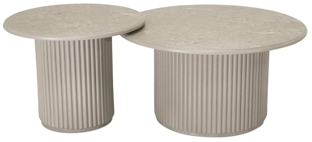 Easy Coffee Table Grey ø80x42