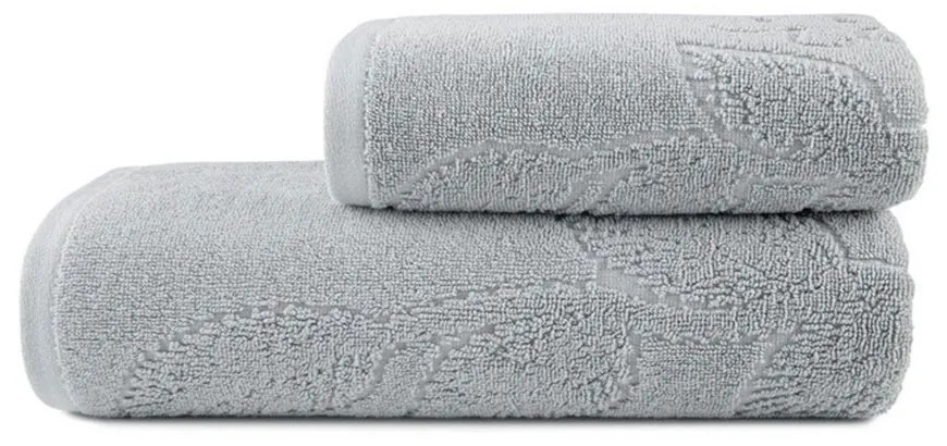 Πετσέτες Serenity (Σετ 2τμχ) Grey Nima Σετ Πετσέτες 70x140cm 100% Βαμβάκι