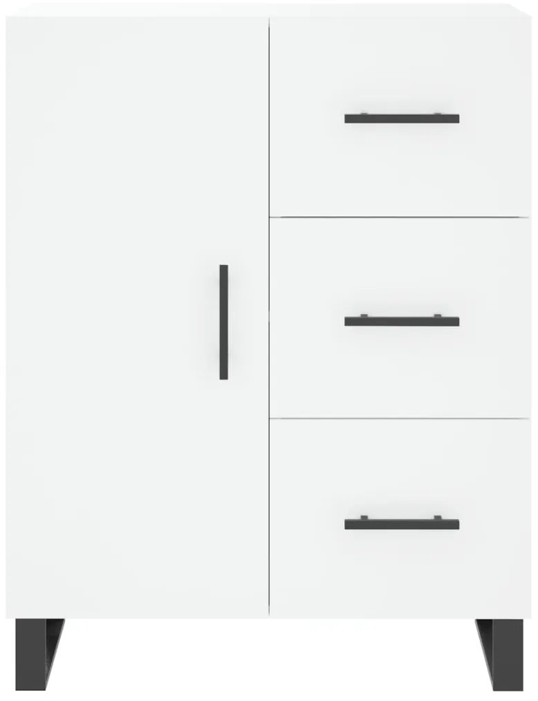 vidaXL Ντουλάπι Λευκό 69,5 x 34 x 90 εκ. από Επεξεργασμένο Ξύλο