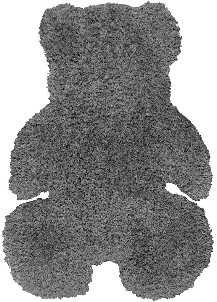 ΠΑΙΔΙΚΟ ΧΑΛΙ DARK GREY SHADE TEDDY BEAR Σκούρο Γκρι 90 x 110 εκ. MADI