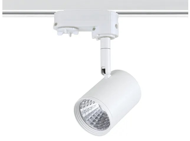 Σποτ Φωτιστικό Ράγας LED 7W Τριφασικό IP20 3000K Zuno ZUNO730W4 ACA-ZUNO730W4-Λευκό ZUNO730W4