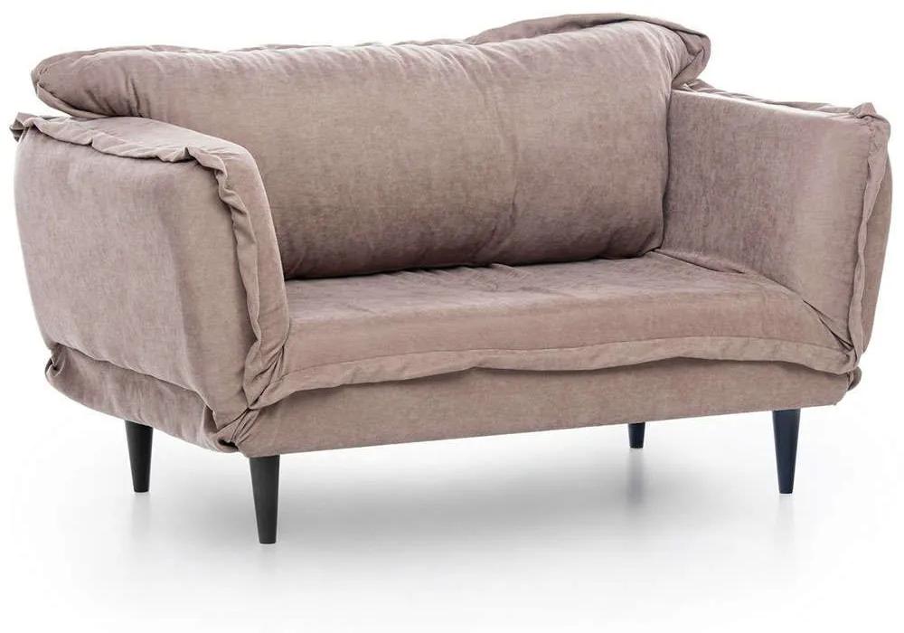 Καναπές - Κρεβάτι Διθέσιος Vino 859FTN1372 120x50x38cm Mink