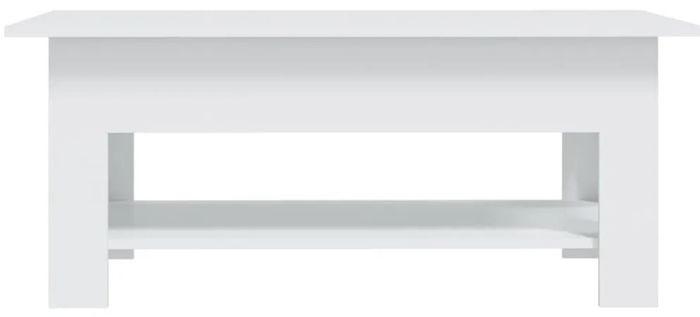 vidaXL Τραπεζάκι Σαλονιού Λευκό 102 x 55 x 42 εκ. από Μοριοσανίδα