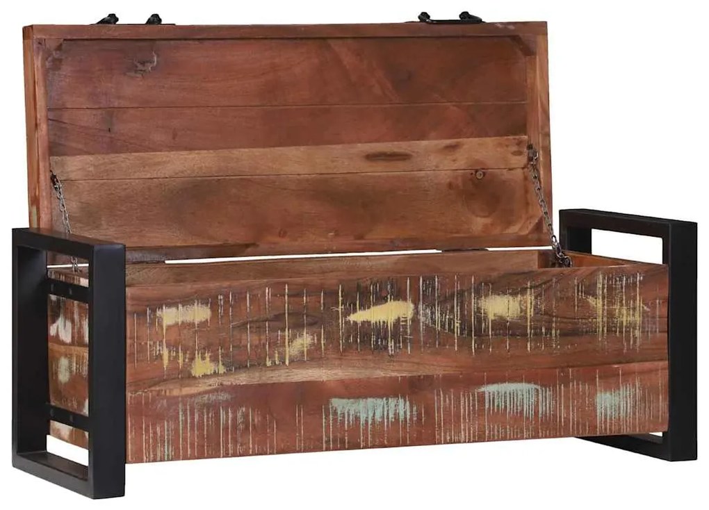 vidaXL Αποθηκευτικές Κάσες 80 x 30 x 30 εκ Μασίφ ανακυκλωμένο ξύλο