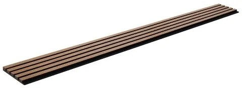 VEVOR Wood Slat Acoustic Panels 7.9 x 94.5 inch for Modern Wall Decor Walnut