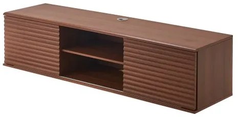 VEVOR Floating TV Stand 60&quot; Entertainment Center Adjustable Shelf &amp; Sliding Door