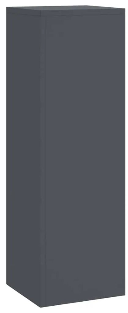 vidaXL Βάση φυτών 3 pcs Ανθρακί Ατσάλι