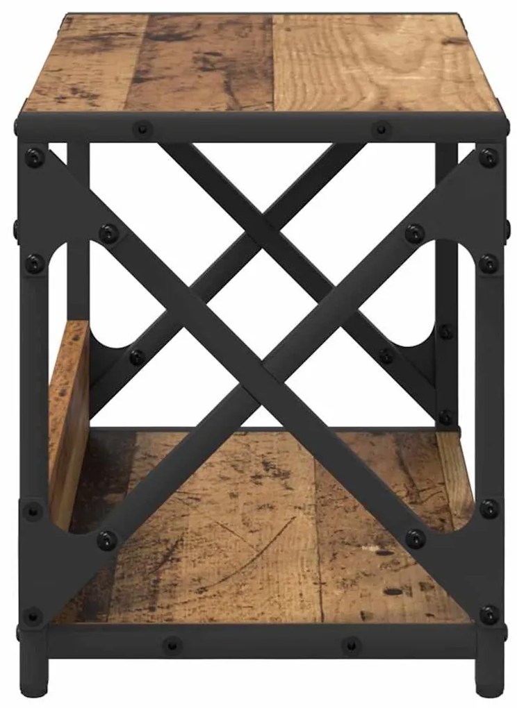 vidaXL Σταντ Εκτυπωτή Παλιό Ξύλο 44 x 26 x 31.5 εκ. Επεξεργασμένο ξύλο