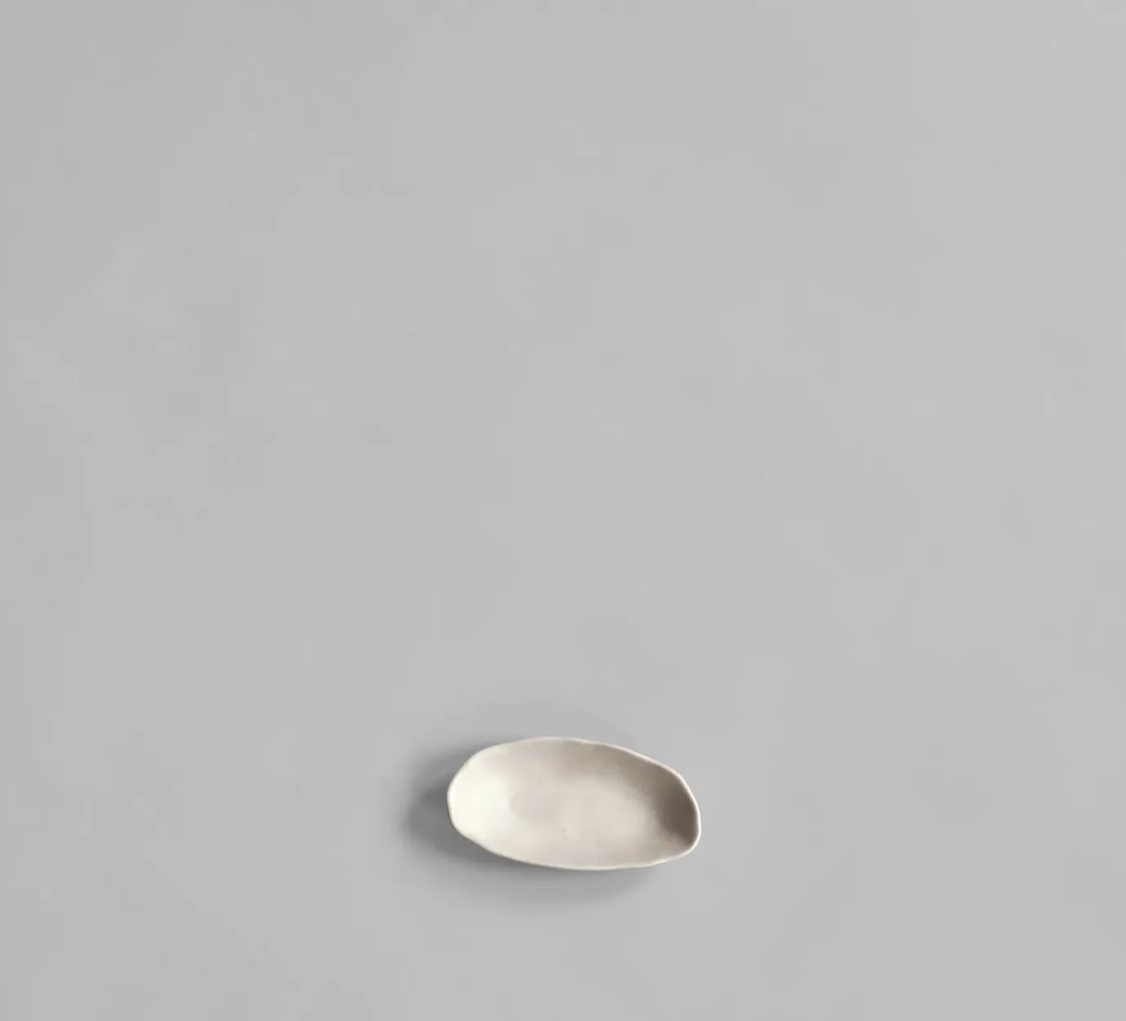Πιατέλα Native Oval Tray, Petit Set Of 2 Stoneware Άσπρο Birch L15/ W8/H3 cm 101 COPENHAGEN
