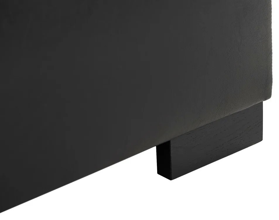 Γωνιακός Καναπές Scandinavian Choice 540, Γκρι, Μαύρο, 380x215x90cm, Πόδια: Ξύλο | Epipla1.gr