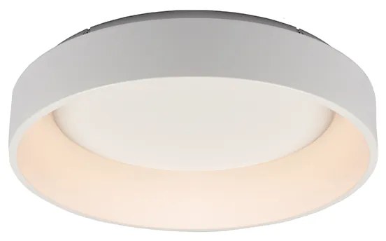 Φωτιστικό Οροφής 60xΗ14cm LED 48w 3CCT 5350lm Λευκό Μεταλλικό ΑCA Apollo BR81LEDC60WHCCT