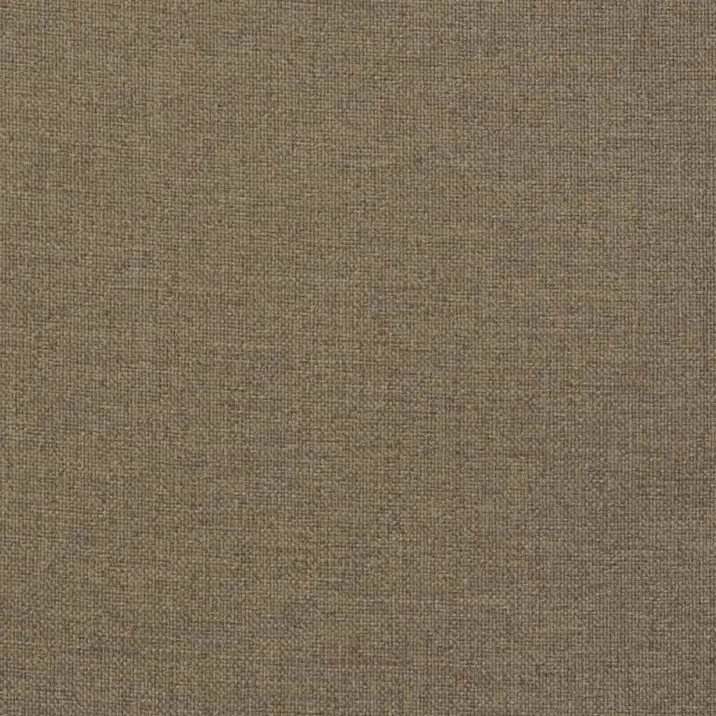 Μαξιλάρια Καρέκλας 2 τεμ. Taupe 100x50x7εκ. Ύφασμα - Μπεζ-Γκρι