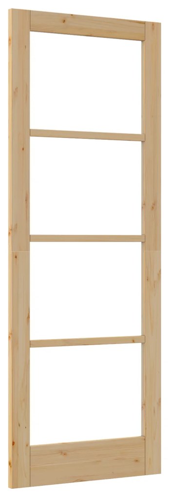 vidaXL Εσωτερική Πόρτα με Γυαλί "ORKDAL" 78x211x4 cm Στερεό Ξύλο Πεύκο