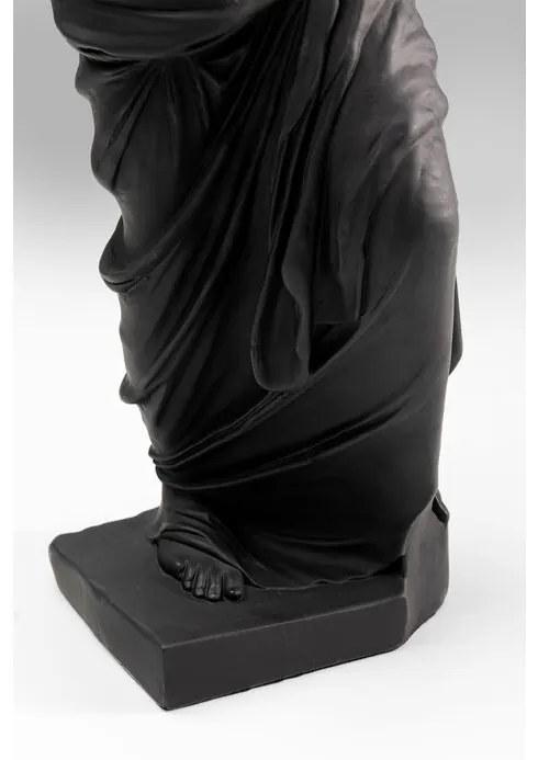 Διακοσμητικό Επιτραπέζιο Sculpture Μαύρο 16x14,5x48 εκ. - Μαύρο