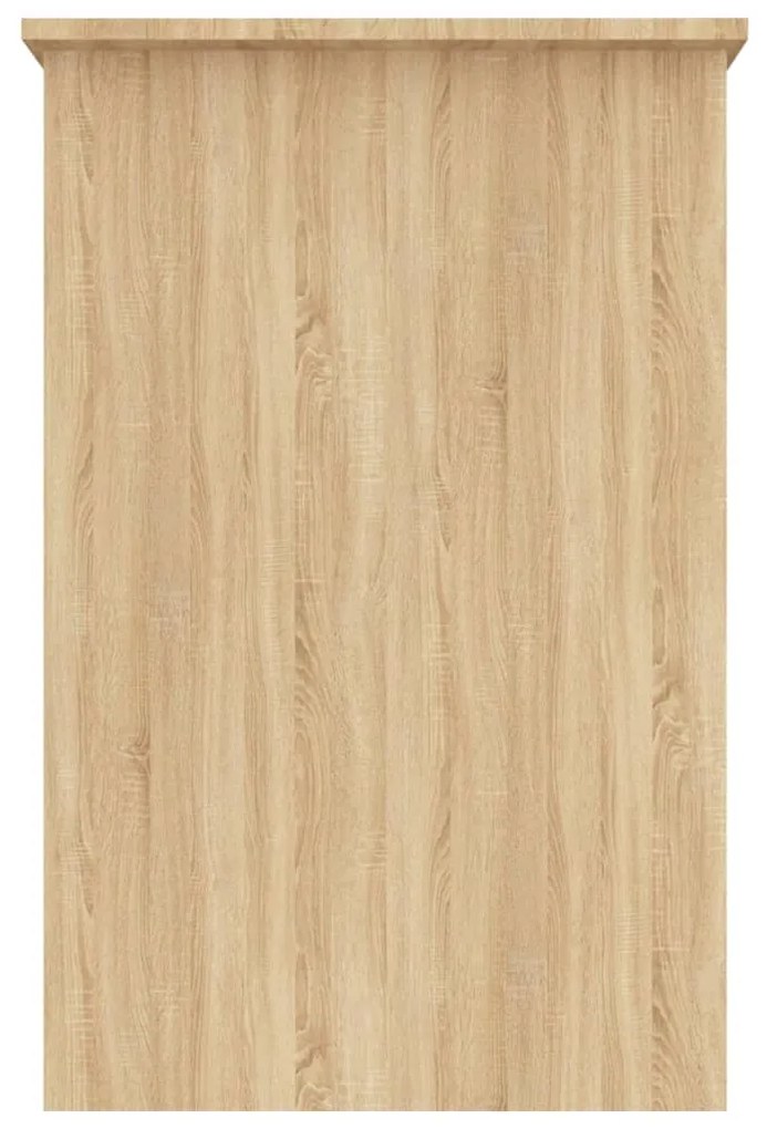 vidaXL Γραφείο Χρώμα Sonoma Δρυς 100 x 50 x 76 εκ. από Επεξ. Ξύλο