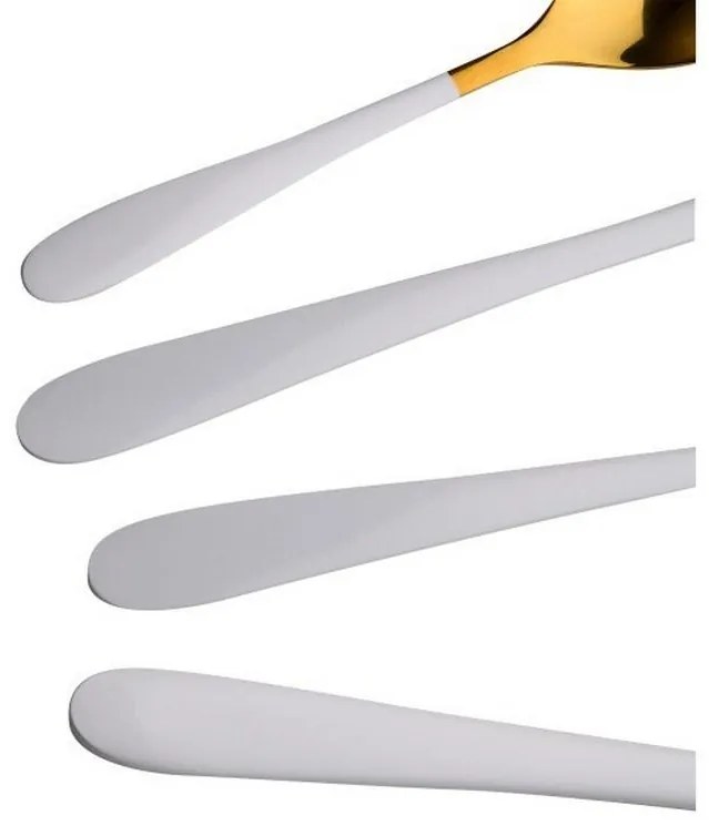 Σετ Μαχαιροπίρουνα Lisboa White – Bergner – 16 τμχ