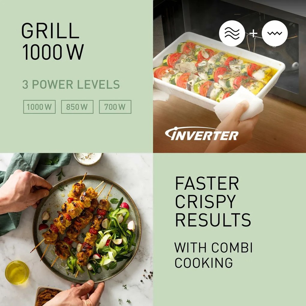 Φούρνος Μικροκυμάτων με Γκριλ Panasonic