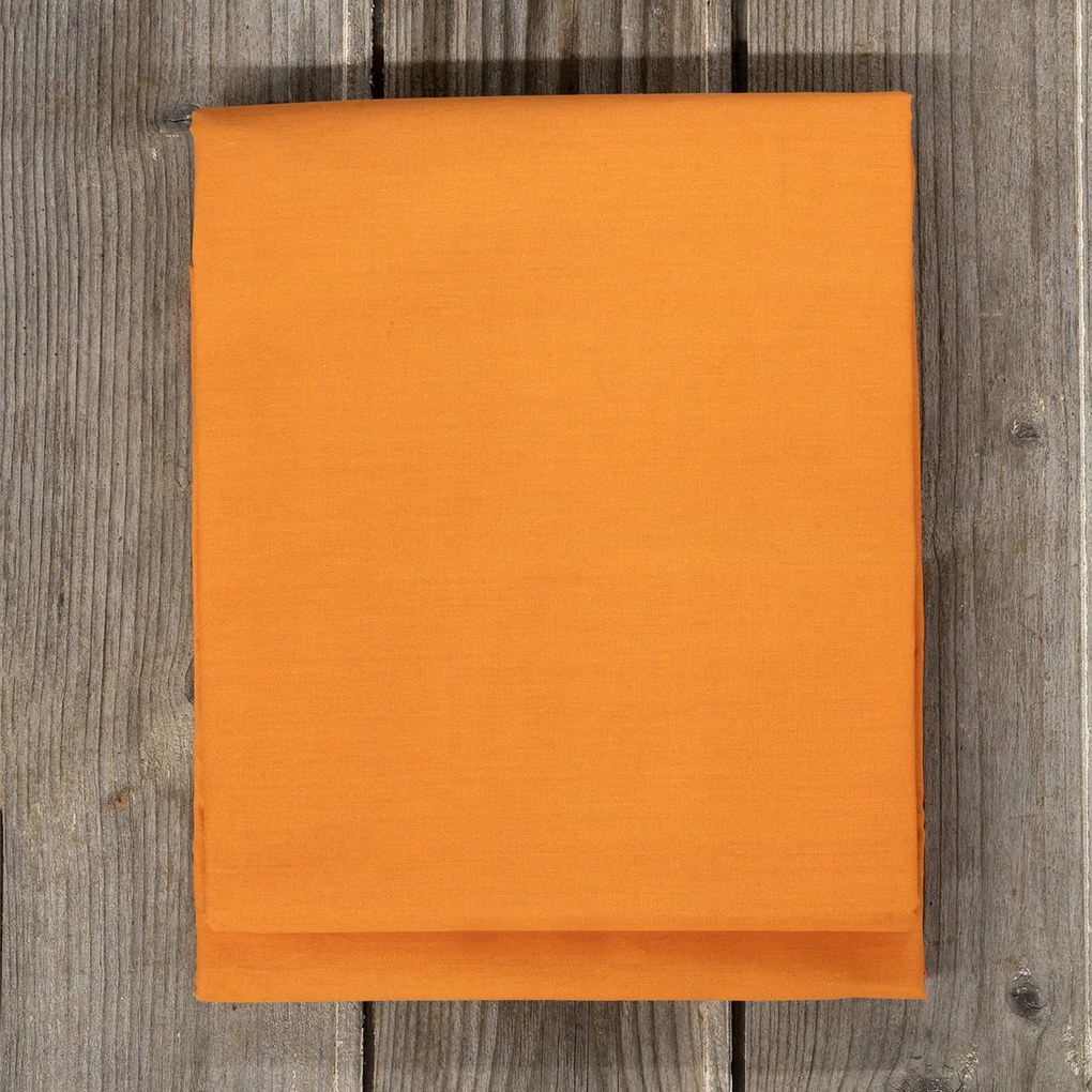 Σεντόνι Μονό Επίπεδο (160x260) Nima Bed Linen Unicolors New Πορτοκαλί