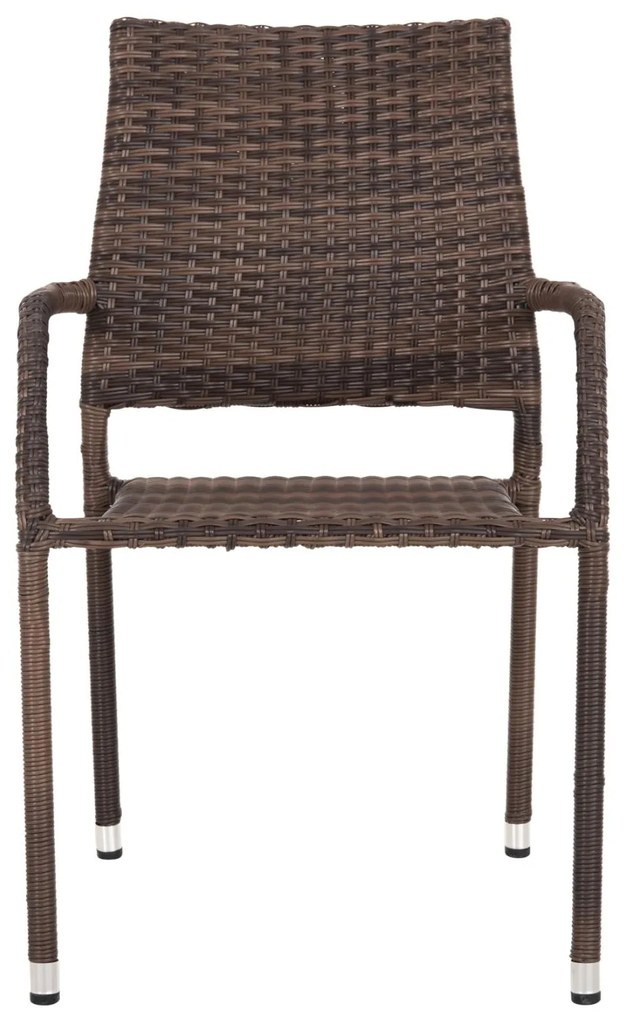 Καρέκλα - Πολυθρόνα MORNER C6074.01 Μεταλλική με Καφέ Rattan 55x58x87Υ εκ. 55x58x87 εκ.