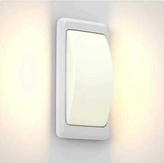 Φωτιστικό τοίχου Wilson 1xG9 Outdoor Up-Down Wall Lamp White D:23cmx11cm (80202824)