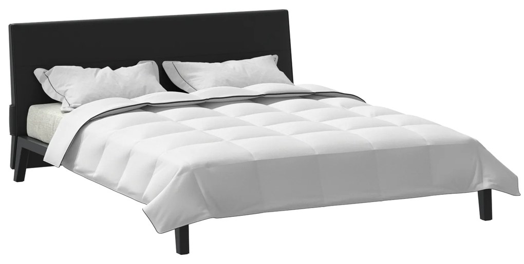 vidaXL Χειμερινό Παπλωματοθήκη Λευκό 200 x 240 cm