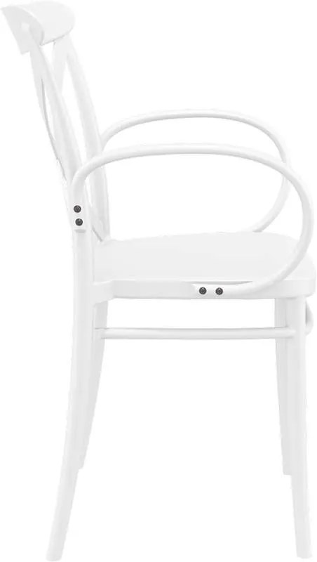 ΠΟΛΥΘΡΟΝΑ ΠΟΛ/ΝΙΟΥ ΚΡΟΣ XL WHITE 57Χ51Χ87εκ.