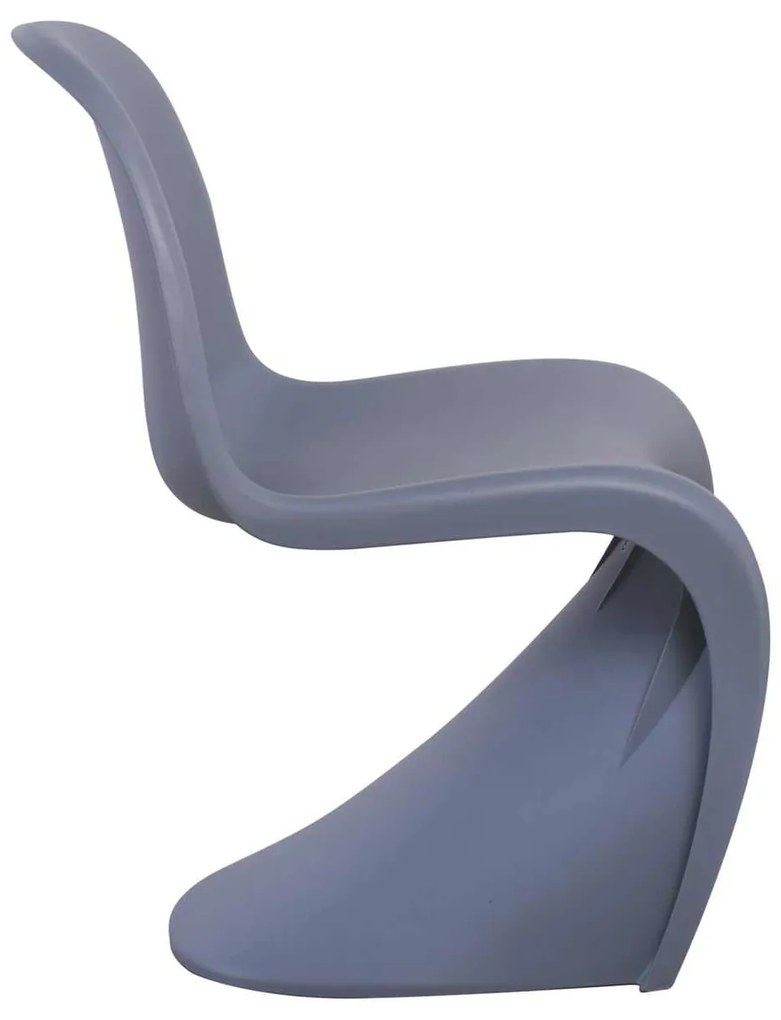 Καρέκλα PP BLEND Γκρι 50x58x85cm (Σετ 4 ΤΕΜ)