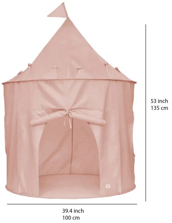 Σκηνή Παιχνιδιού 3Sprouts από ανακυκλωμένο ύφασμα Cream