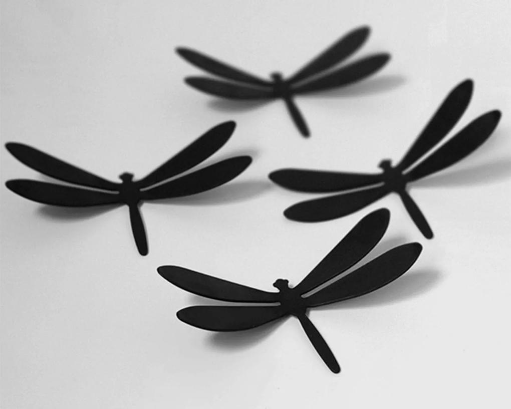 Black Dragonflies 3D πολυπροπυλενίου - 24004