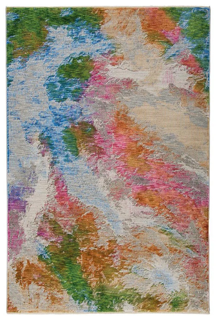 Χαλί (200x250) Βιοκαρπέτ Sonoro KI/01B L.Grey/Orange