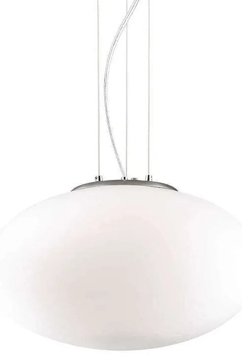 Φωτιστικό Οροφής Candy 086736 40x29/238cm 1xE27 60W White Ideal Lux