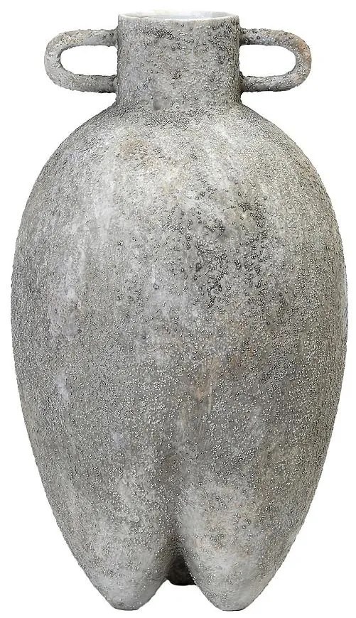 Βάζο γκρί κεραμικό 21,2Χ21,2Χ37cm