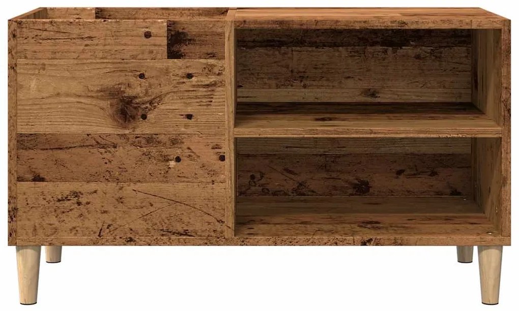 Δισκοθήκη Παλιό Ξύλο 84,5 x 38 x 48 εκ. από Επεξεργασμένο Ξύλο 857163