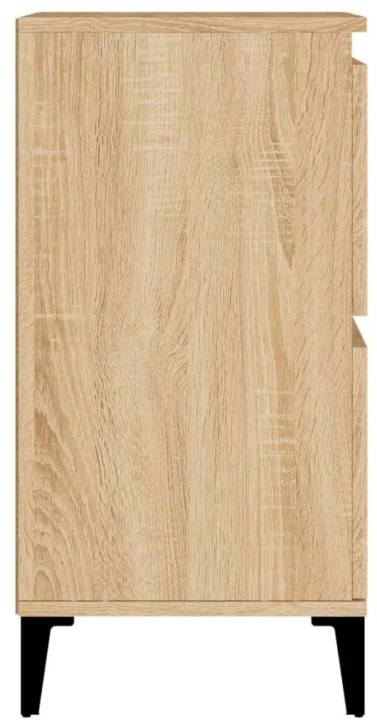 vidaXL Συρταριέρα Sonoma Δρυς 60x35x70 εκ. Επεξεργασμένο Ξύλο