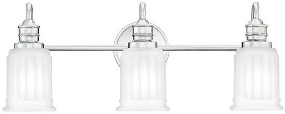 Απλίκα Φωτιστικό Μπάνιου 3xG9 IP44 Swell Elstead Lighting-QZ-SWELL3-PC-BATH-Χρώμιο QZ-SWELL3-PC-BATH